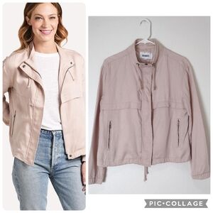 BB Dakota Blush Pink Lyocell Second Wind Cinch Jacket Size S